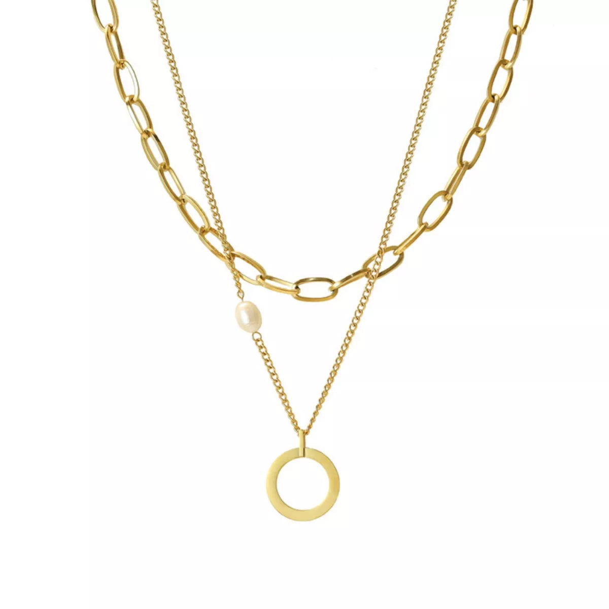 Double Layered Necklace -