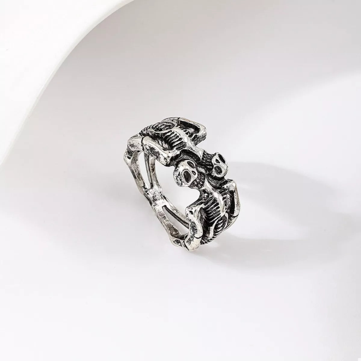 Halloween Skull Alloy Ring -