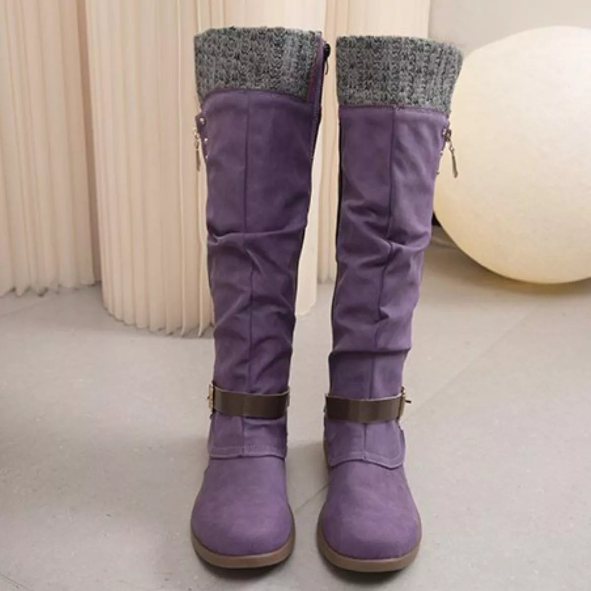 Knee High Slouch Boots -