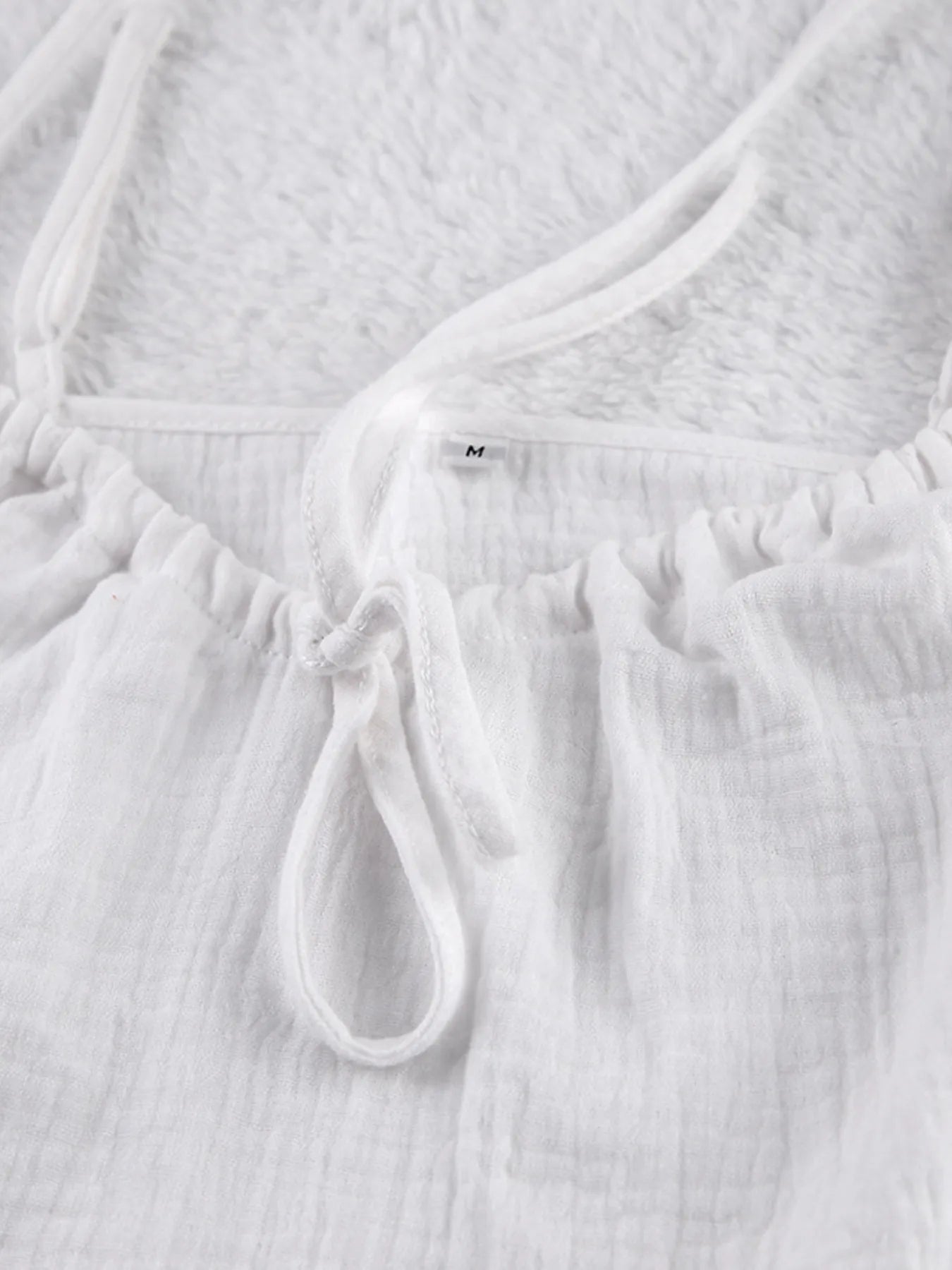 Tie Front Cami and Shorts Lounge Set -