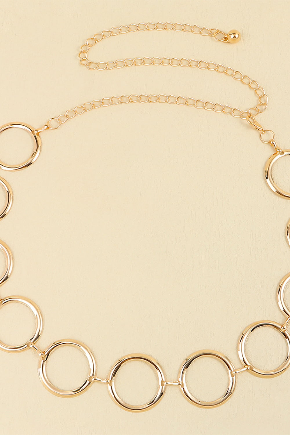 Circle Ring Chain Belt -