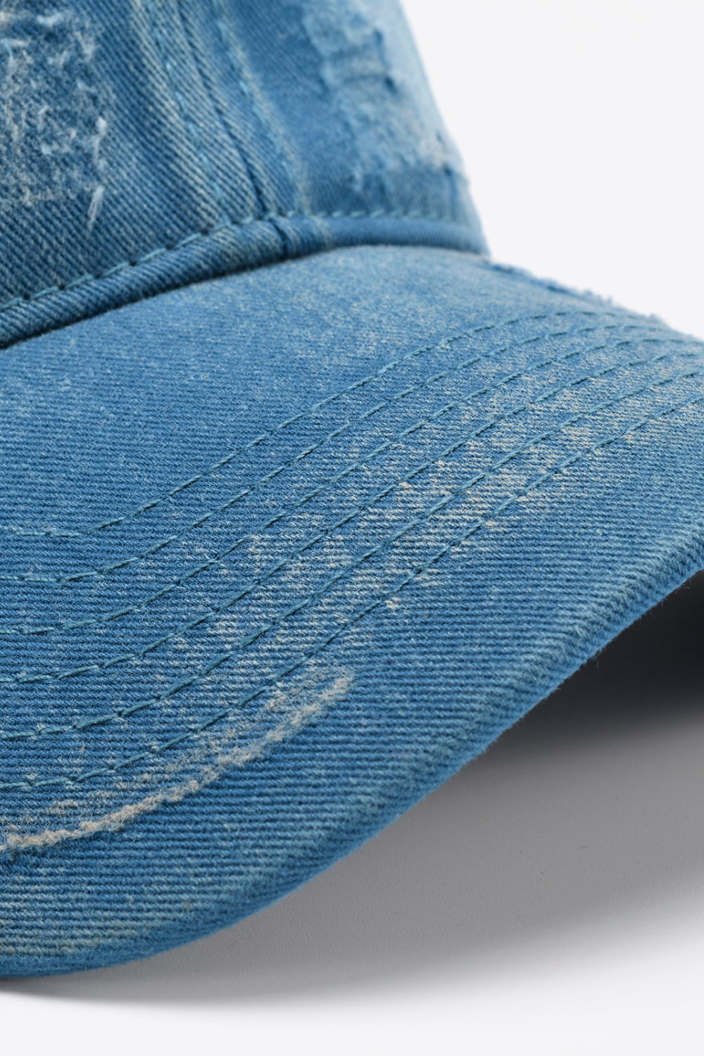 Distressed Adjustable Baseball Cap -