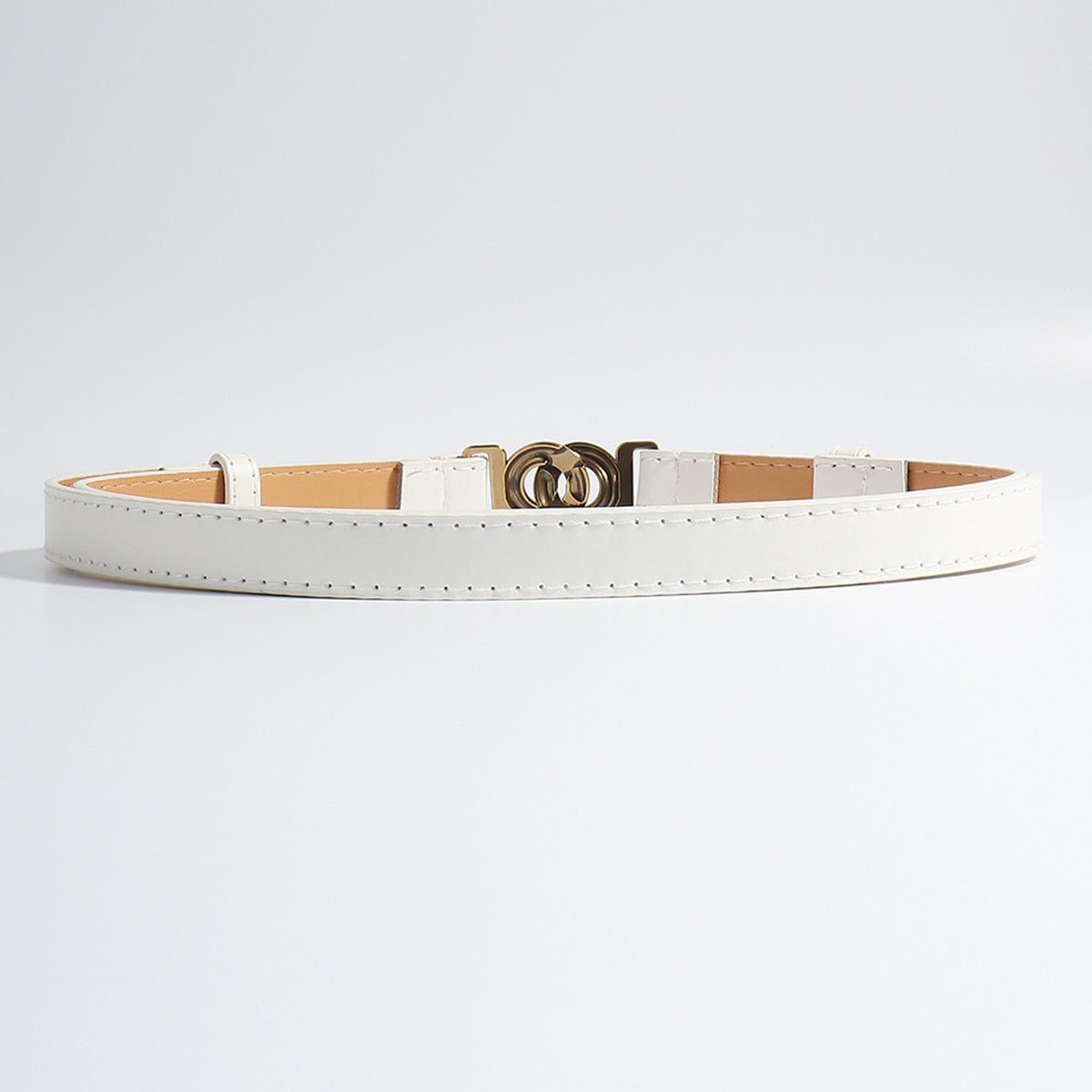 Alloy Buckle PU Belt -