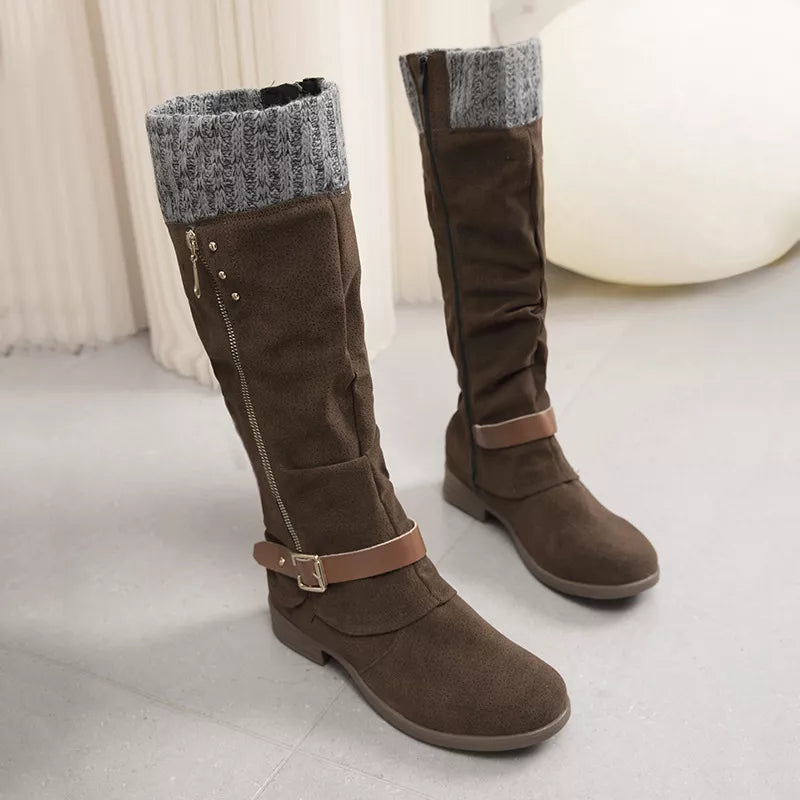 Knee High Slouch Boots -