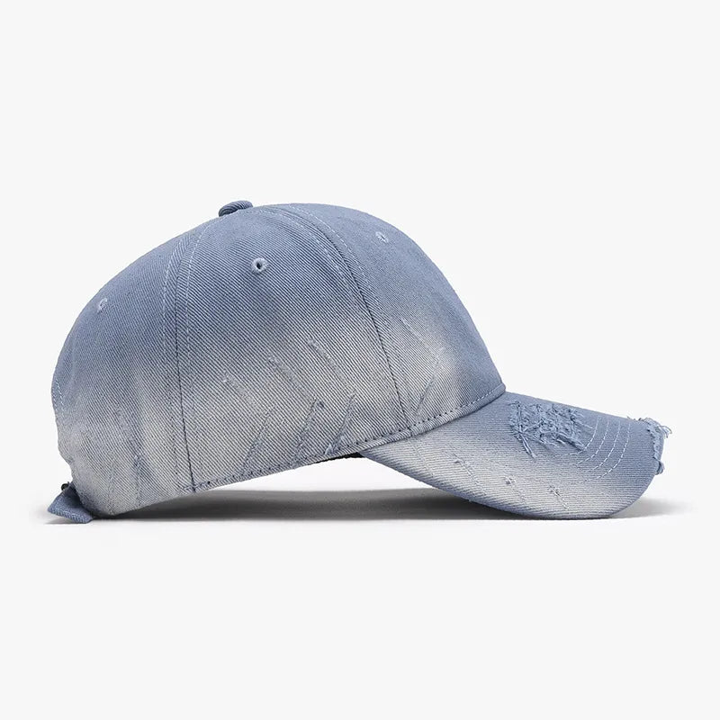 Distressed Adjustable Cotton Hat -