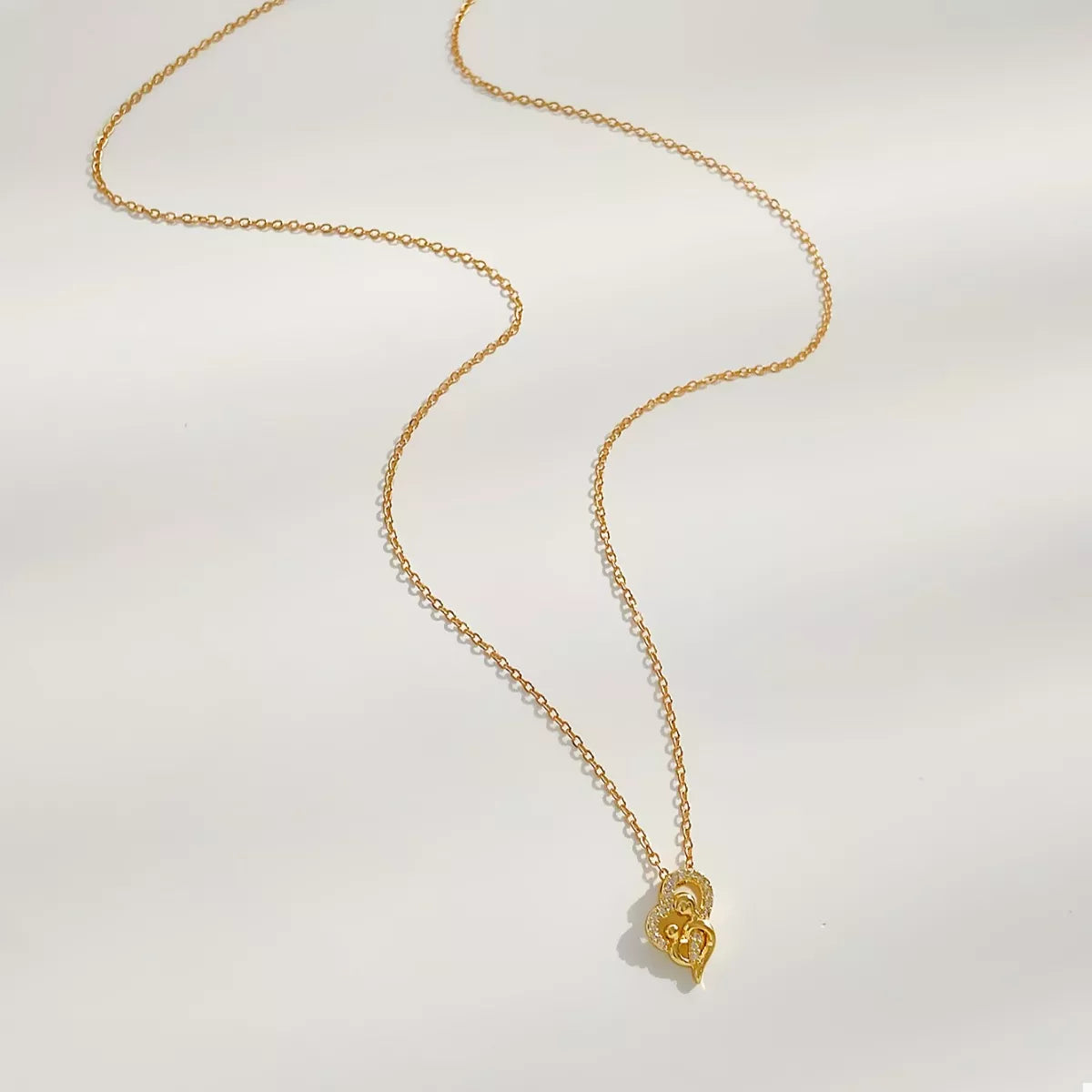 Zircon Pendant Necklace -