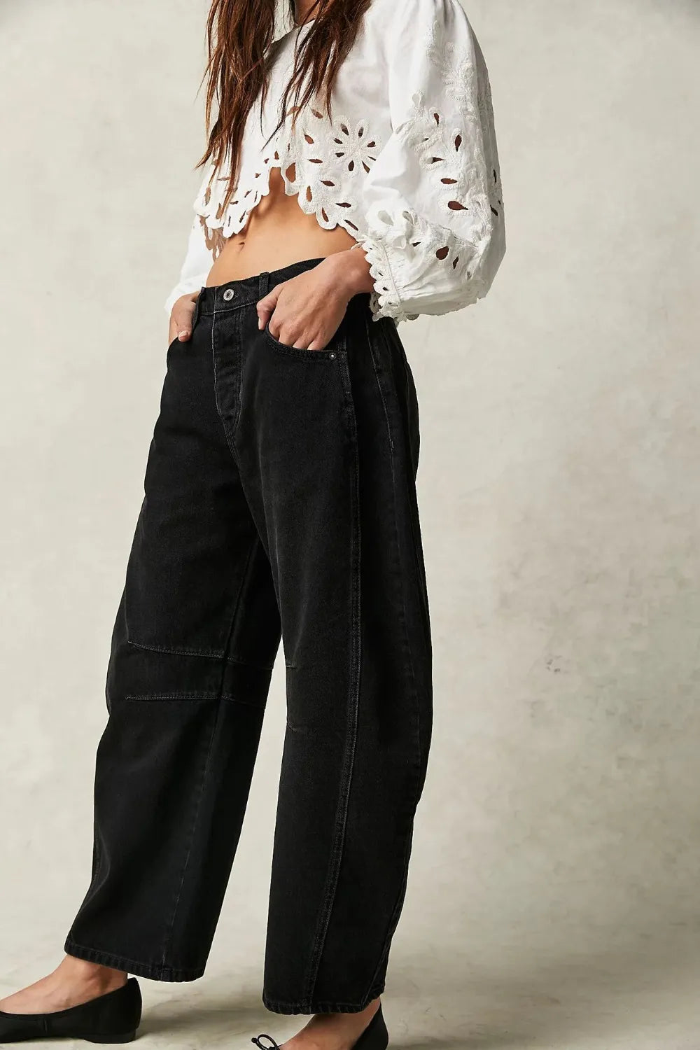 Wide Leg Jeans -