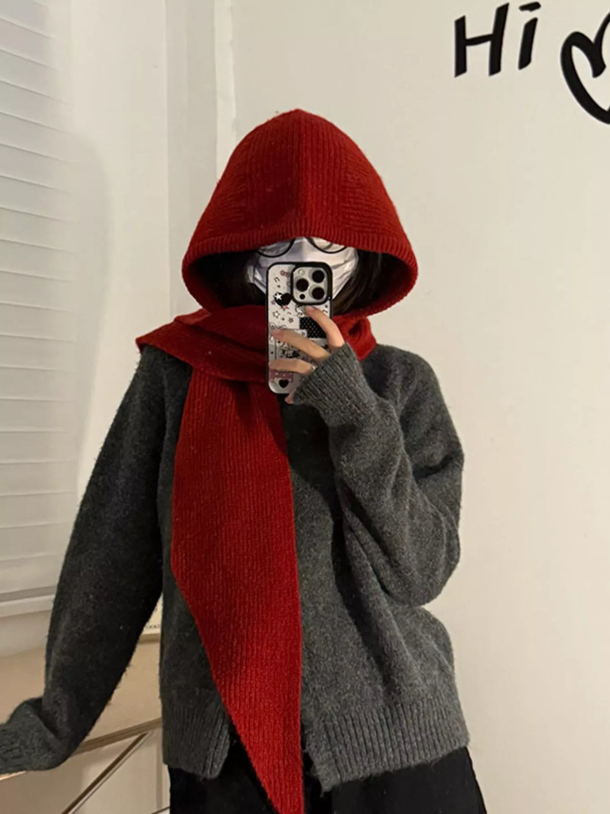 Cozy Knit Winter Scarf -