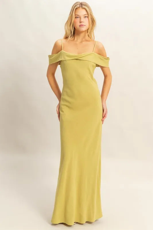 Flattering Fit Cami Maxi Dress -