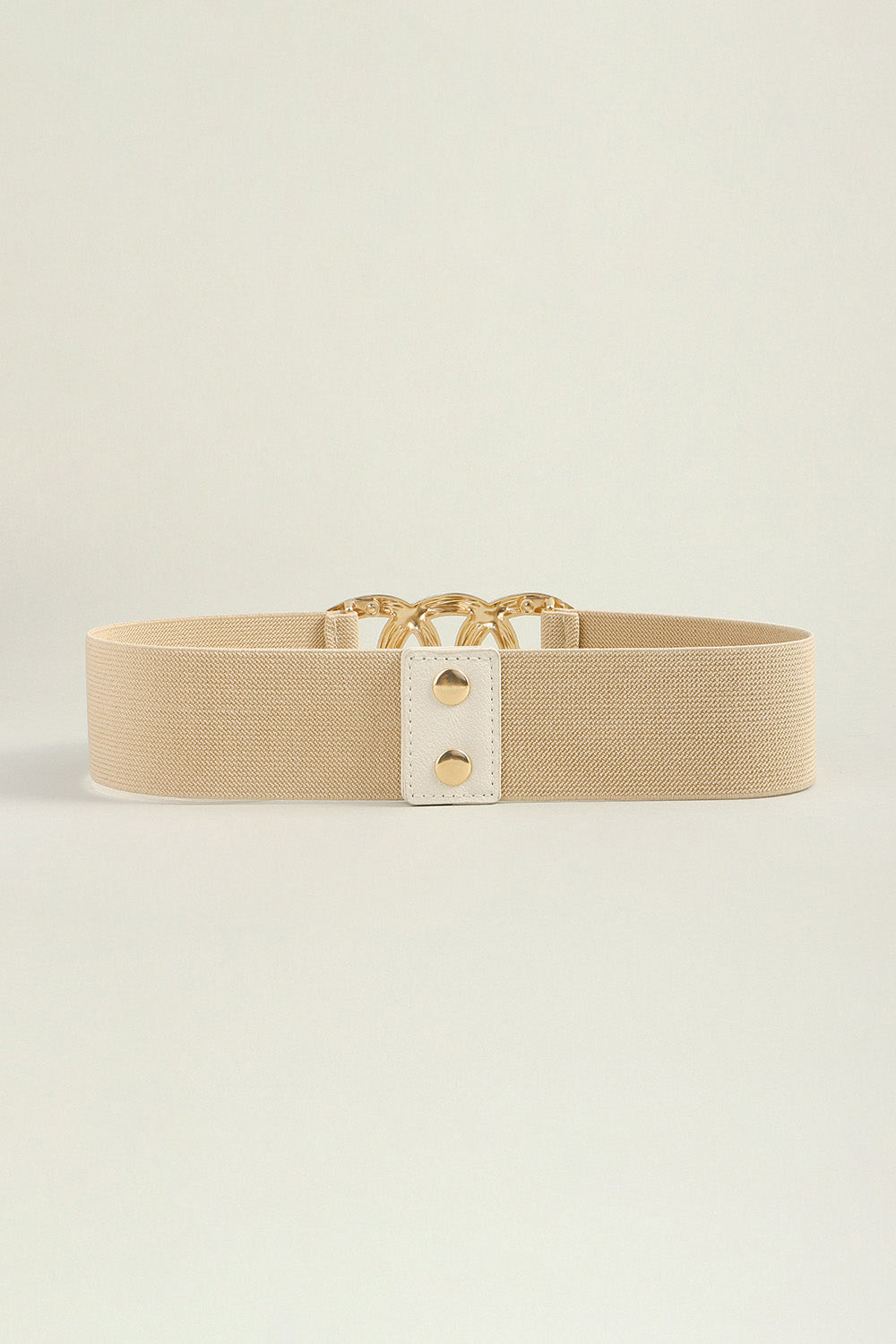 Buckle Elastic Wide Belt -