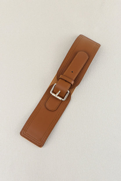 Elastic Wide PU Belt -