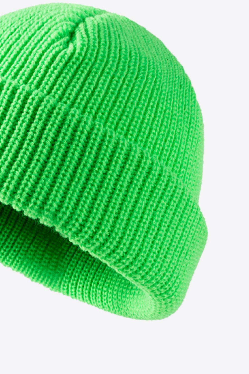 Calling For Winter Rib-Knit Beanie -