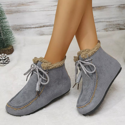 Plush Lining Ankle Boots -