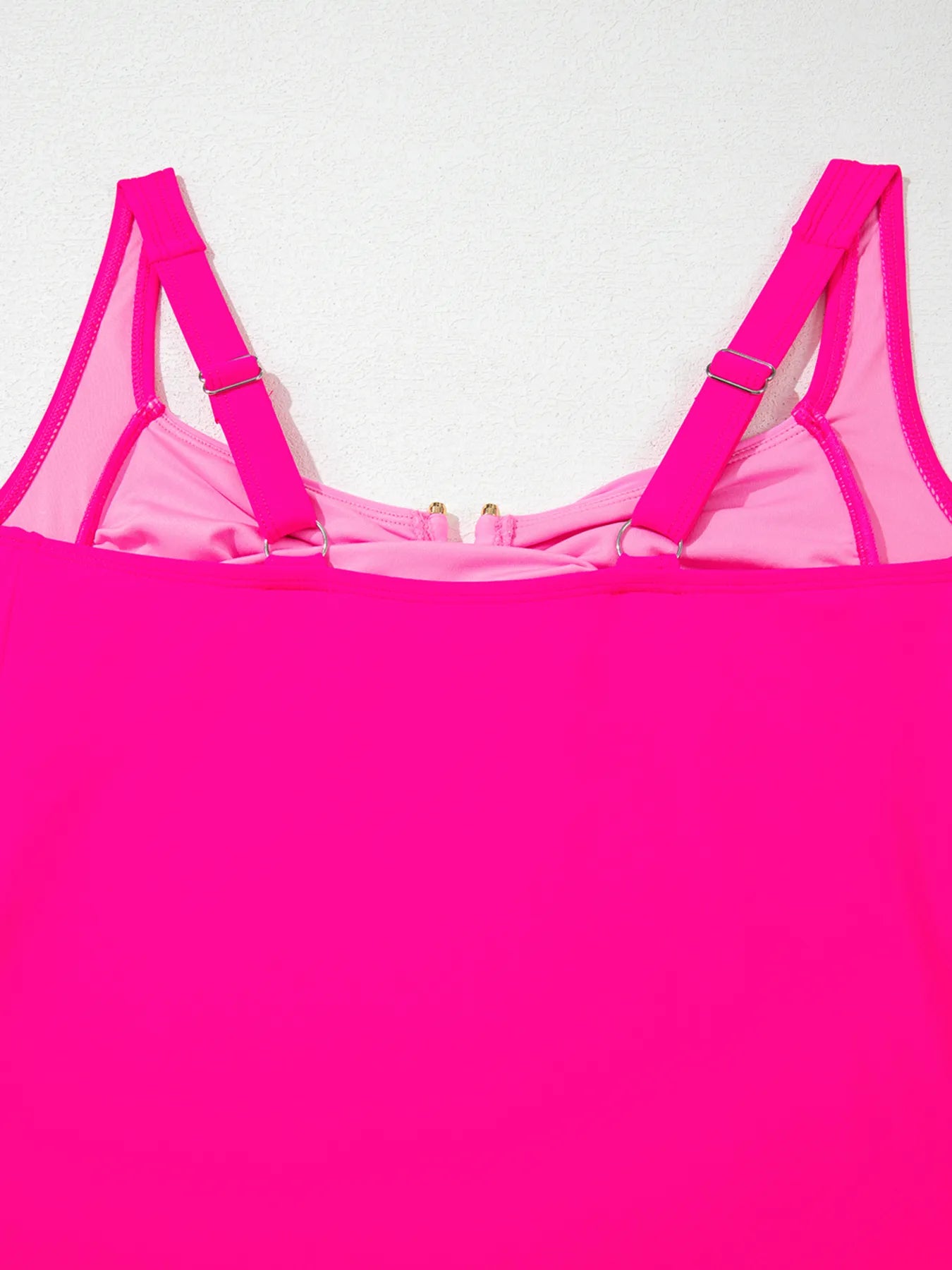Ruched Tummy Control Tankini Swimsuit -