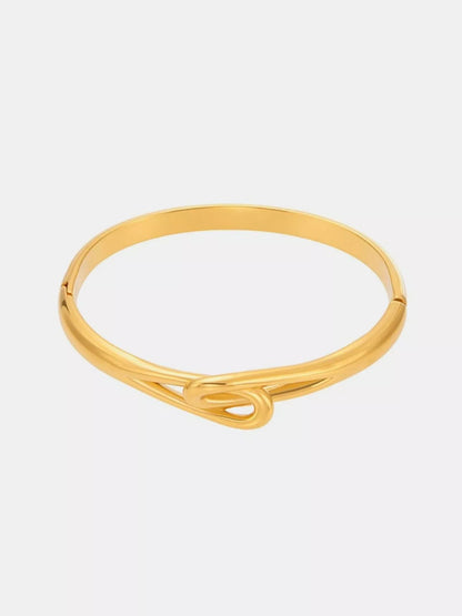 Gold-Plated Zircon Bracelet - Style C One Size