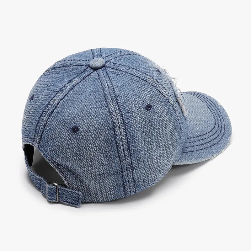 Letter Adjustable Cotton Baseball Cap -