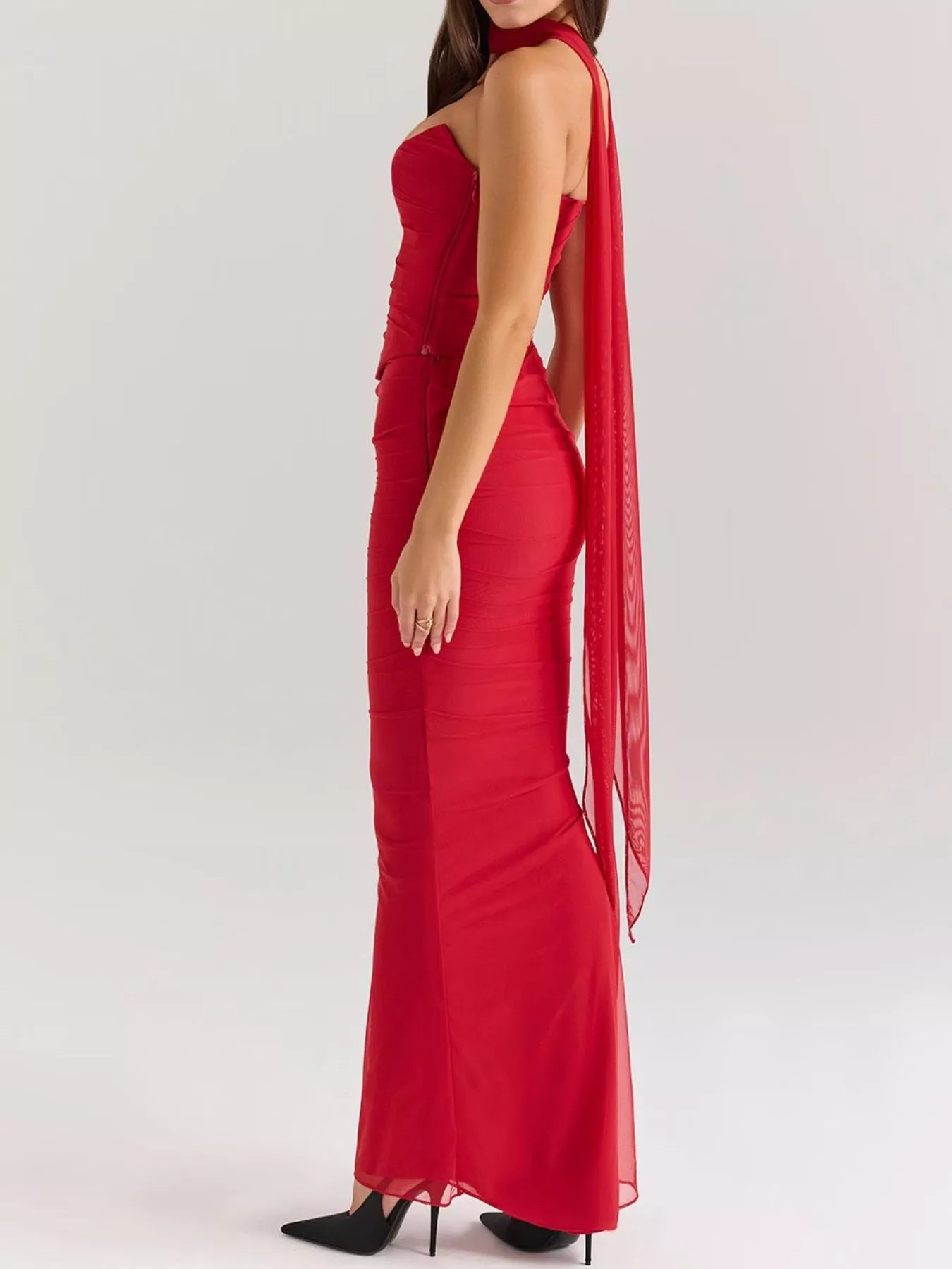 Tube Top and Maxi Skirt Set -