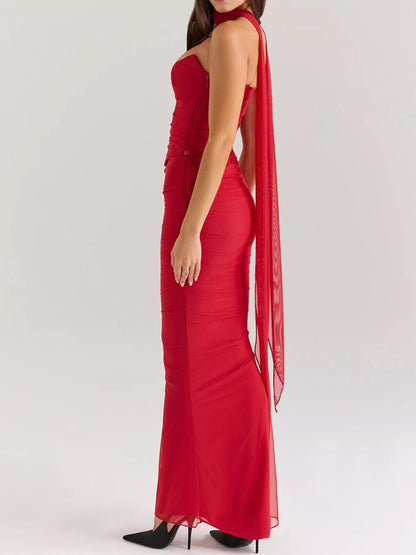 Tube Top and Maxi Skirt Set -