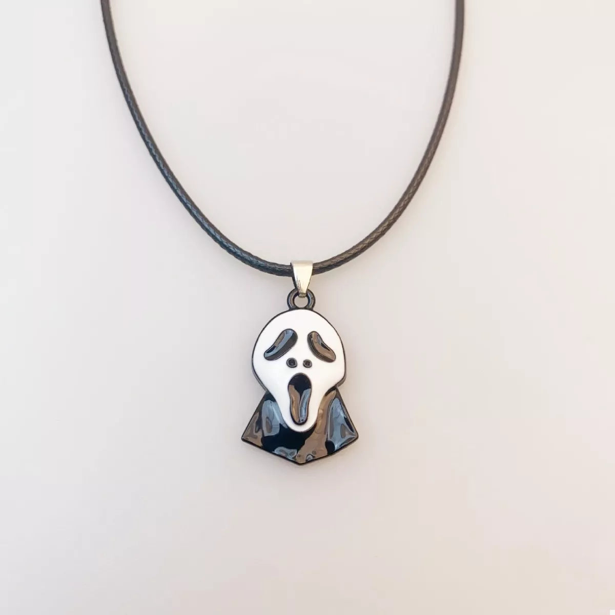 Ghost Pendant Necklace -