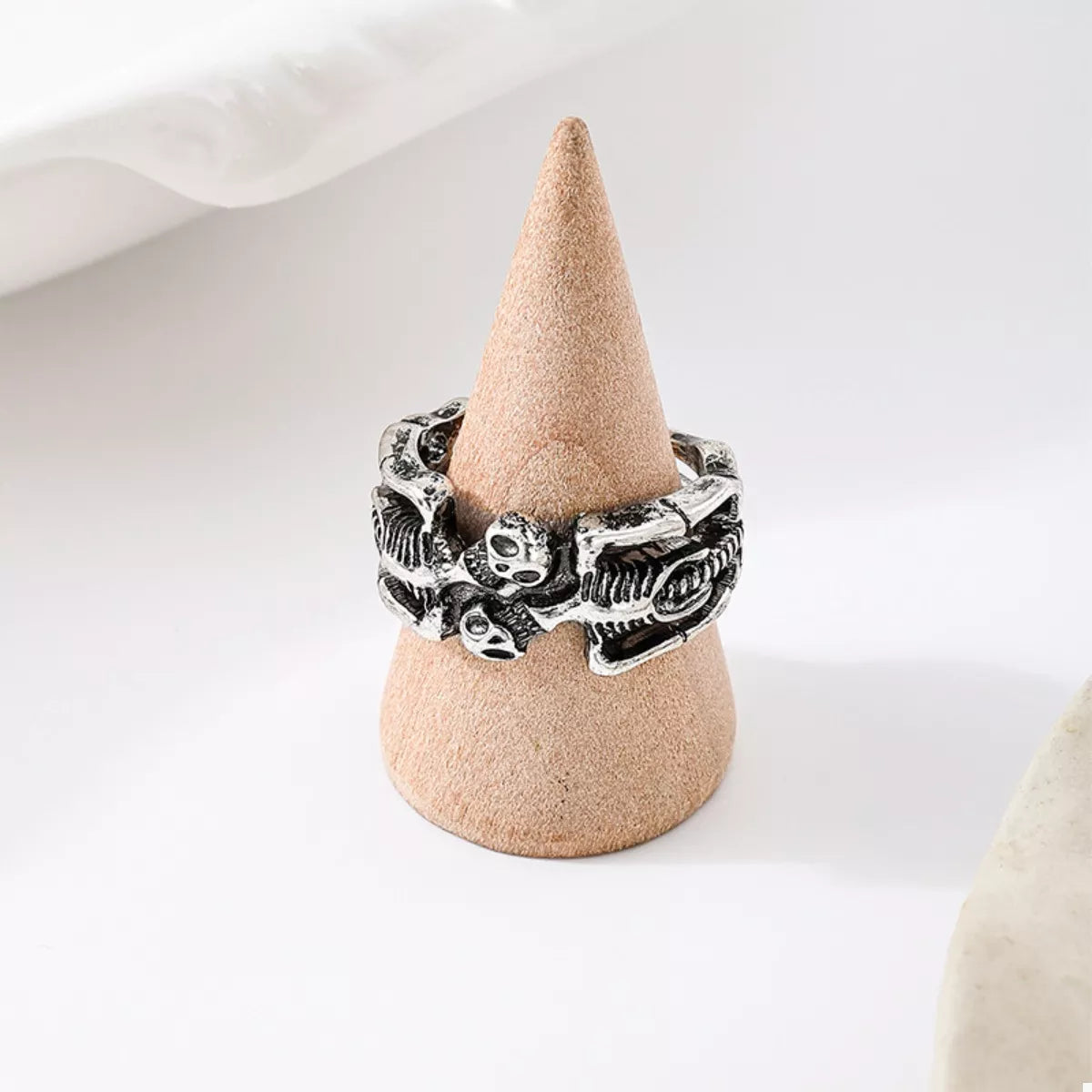 Halloween Skull Alloy Ring -