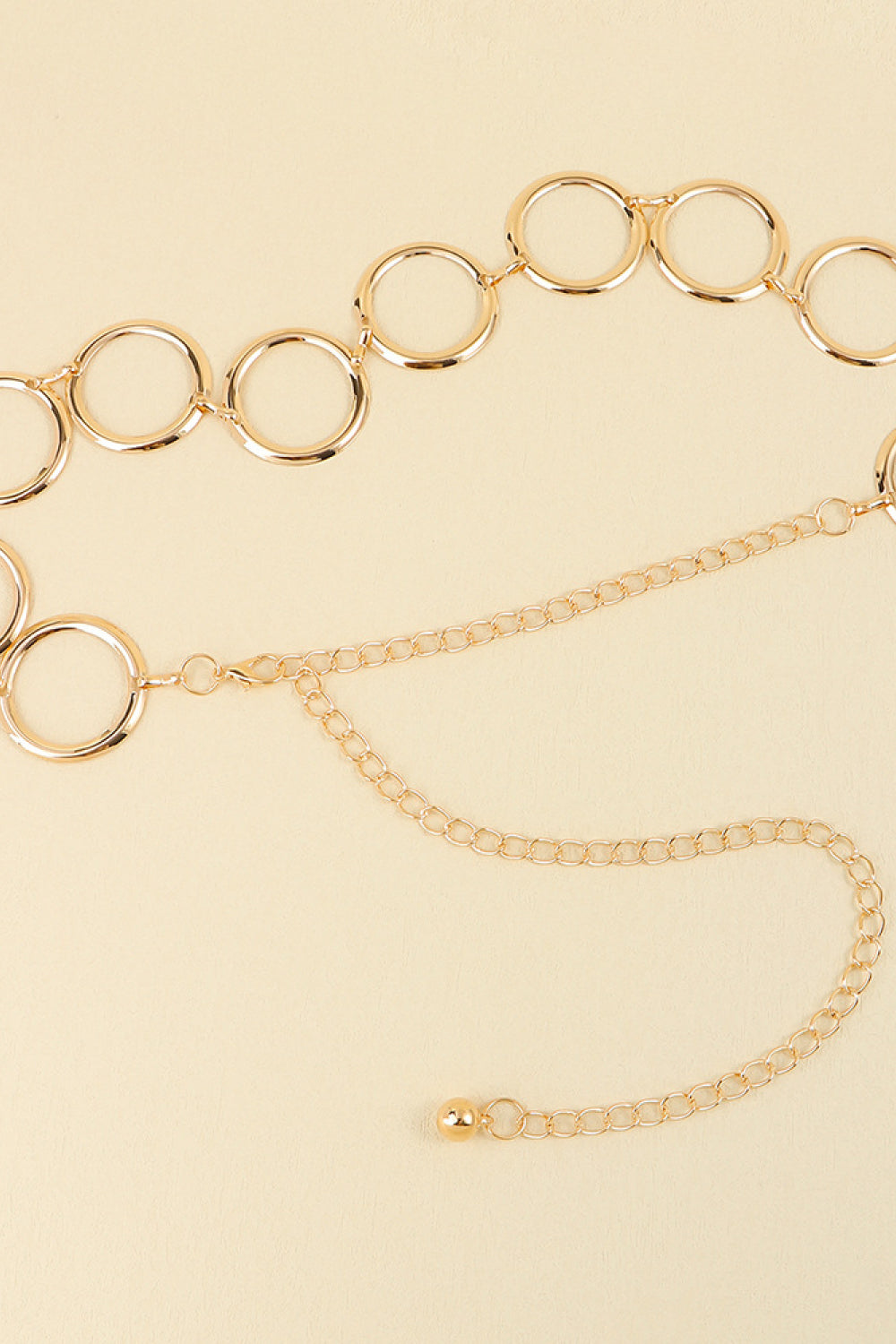 Circle Ring Chain Belt -