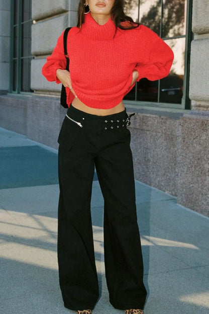 Wide Leg Jeans -