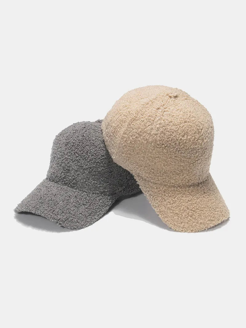 Sherpa Solid Color Baseball Cap -