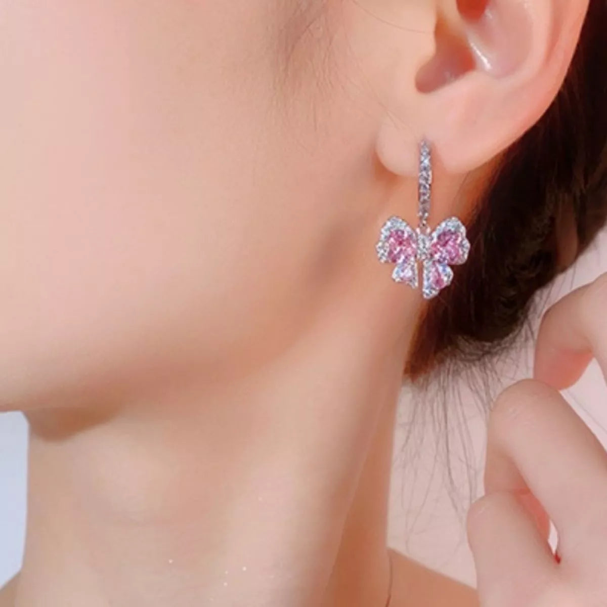 Bowknot Drop Earrings -