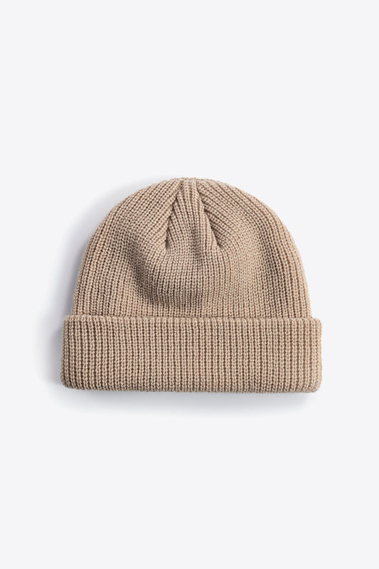 Cozy Rib-Knit Cuff Beanie -