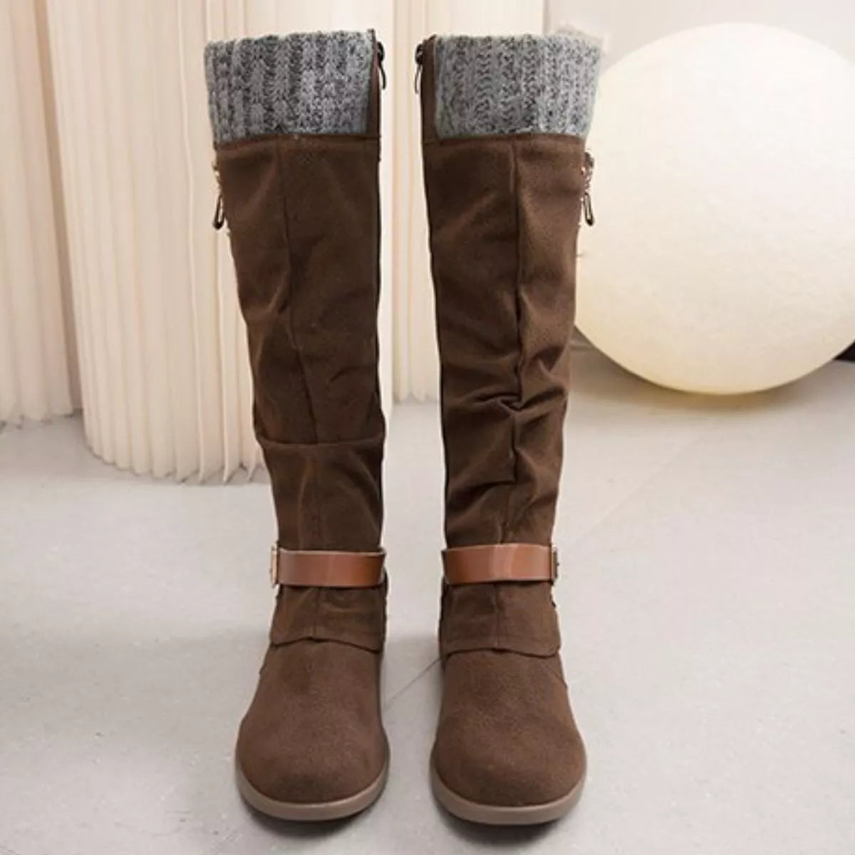 Knee High Slouch Boots -
