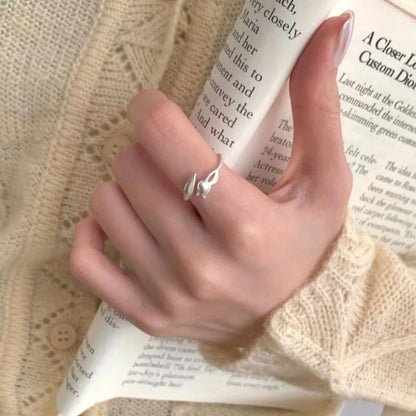 Flower Bypass Ring -