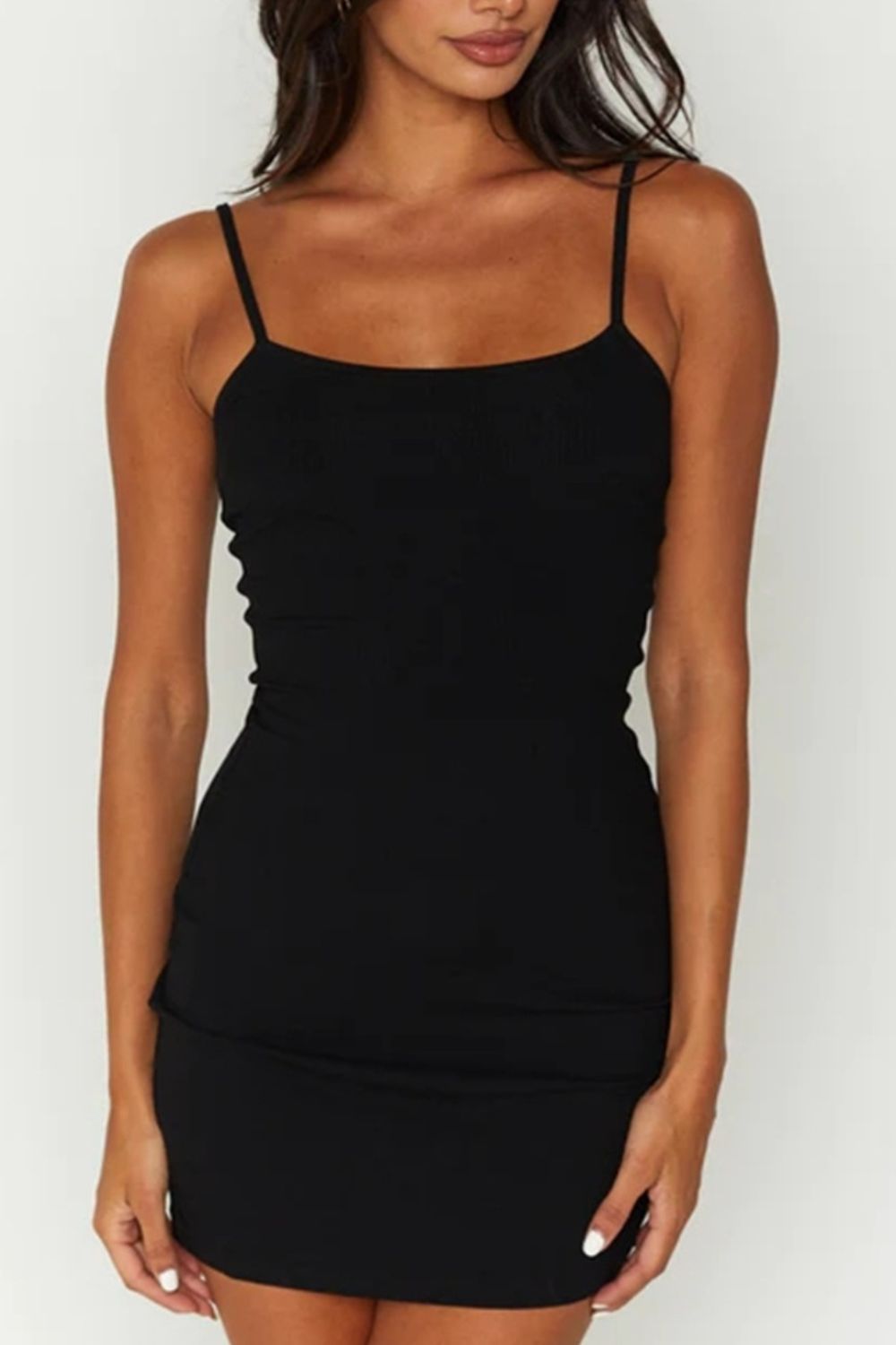 Scoop Neck Mini Cami Dress | AdoreStarr