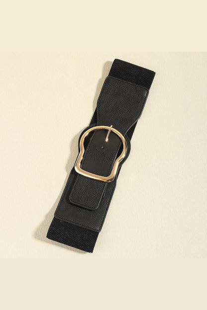 Zinc Alloy PU Leather Belt -
