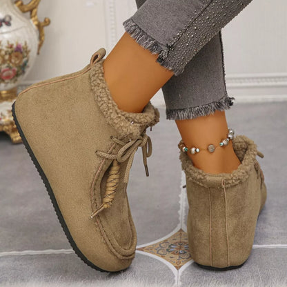 Plush Lining Ankle Boots -