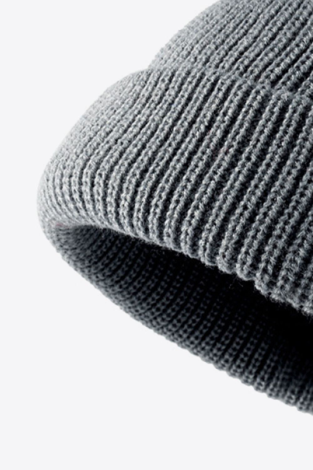 Calling For Winter Rib-Knit Beanie -