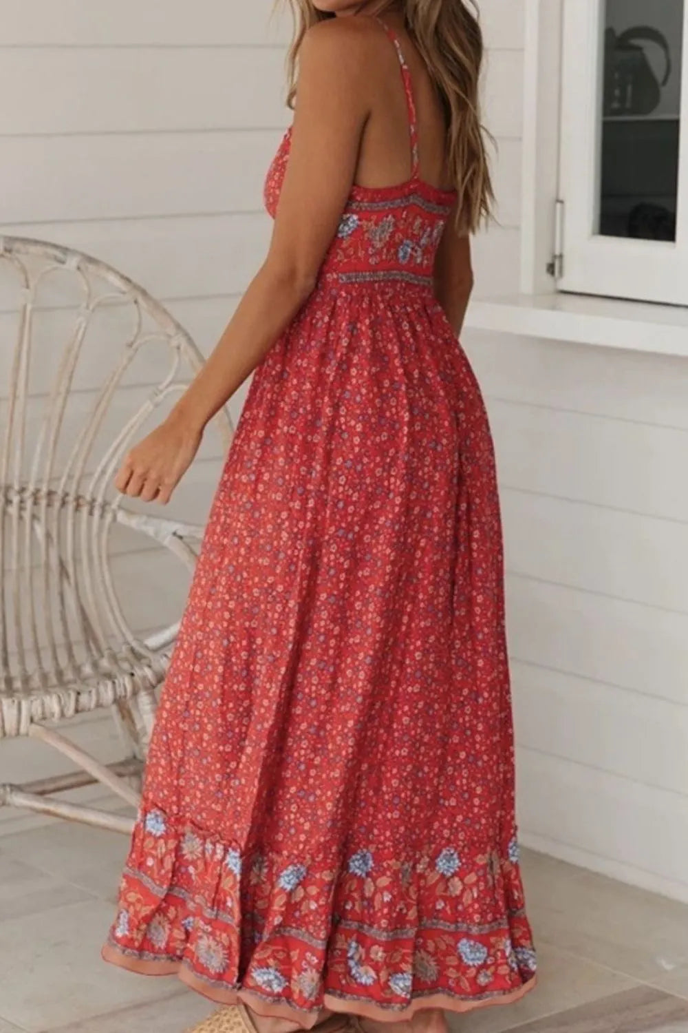 Printed Maxi Cami Dress -