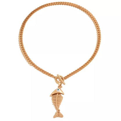 Fishbone Necklace -