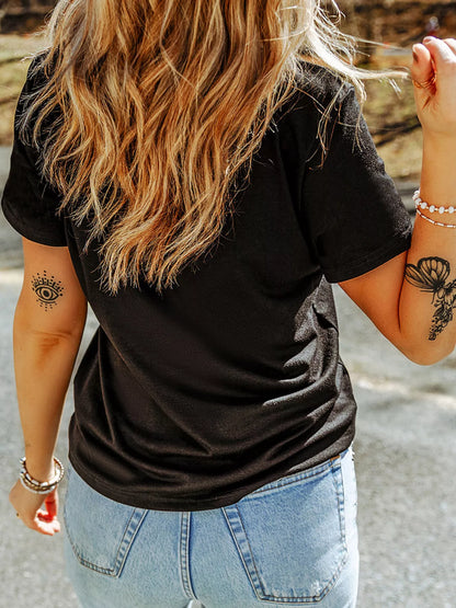 Pumpkin Patched Playful Halloween T-Shirt -