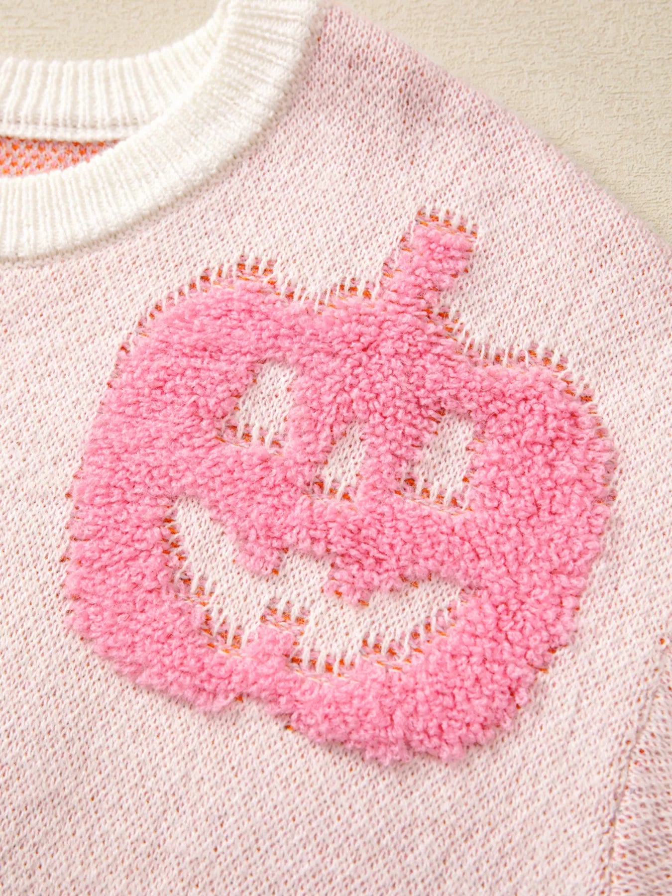 Cute Pumpkin Pattern Sweater -