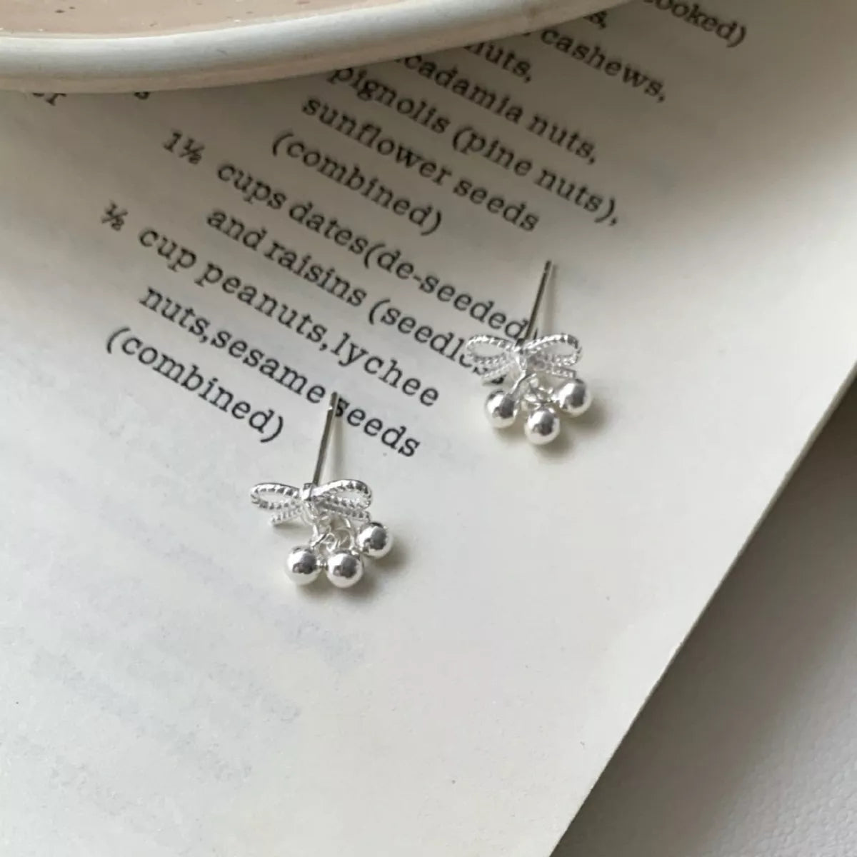 Bowknot Drop Earrings -