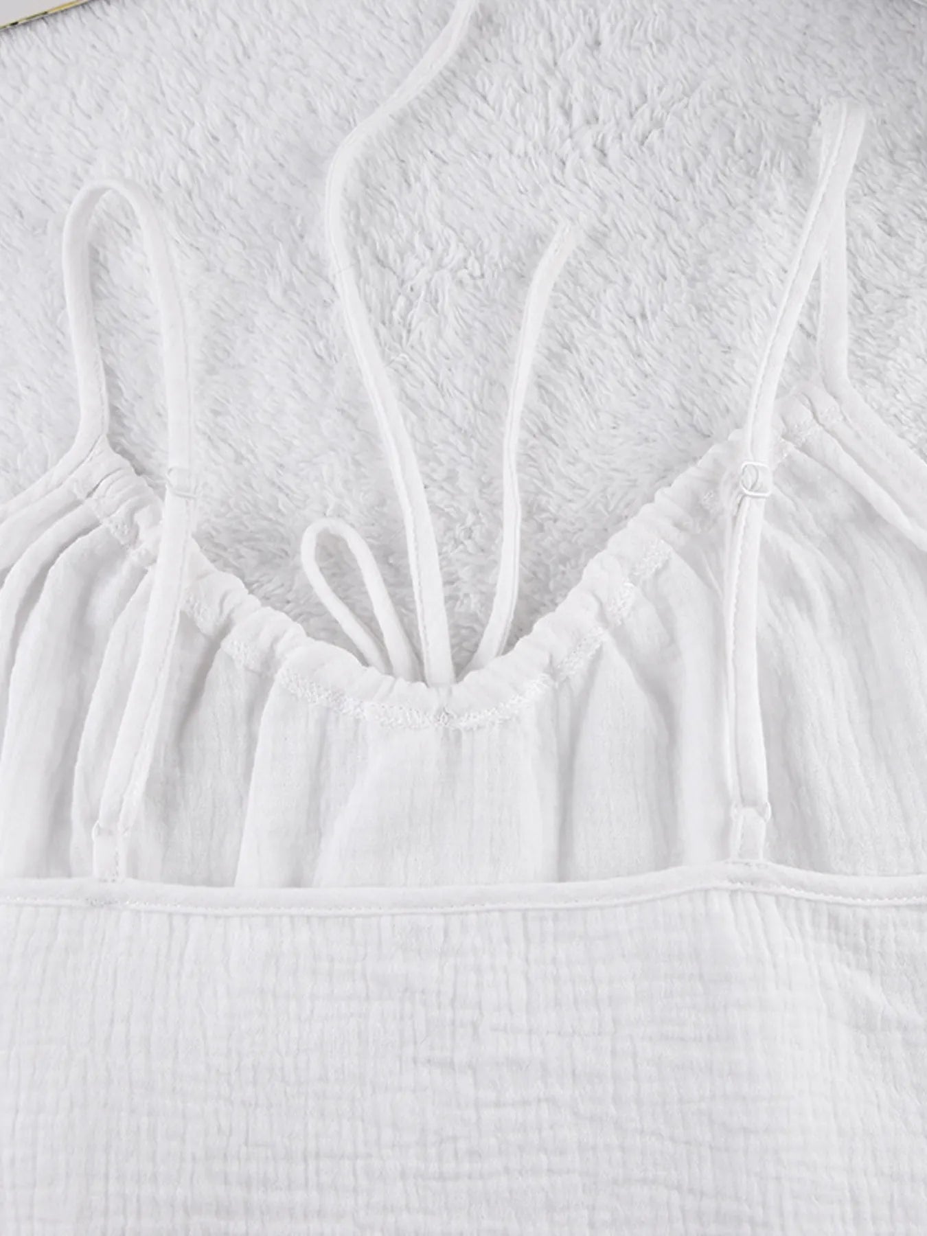 Tie Front Cami and Shorts Lounge Set -