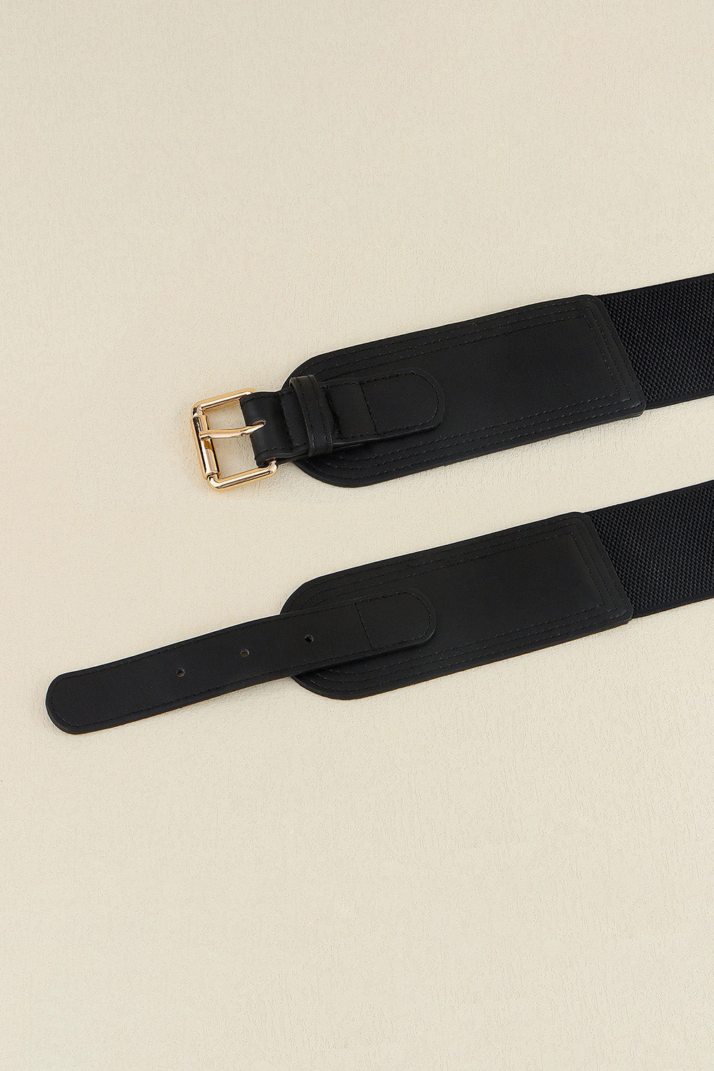 Elastic Wide PU Belt -