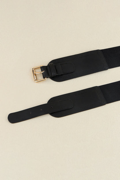Elastic Wide PU Belt -