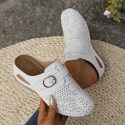 Casual Buckle Slip-Ons -
