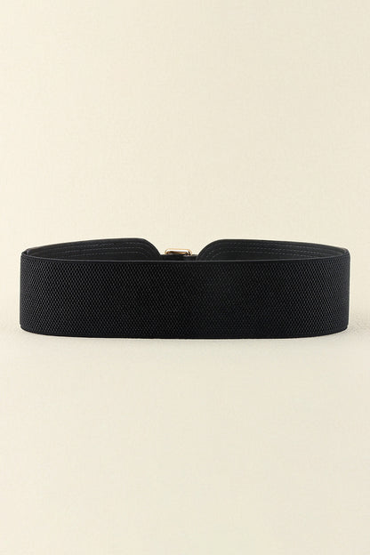 Elastic Wide PU Belt -