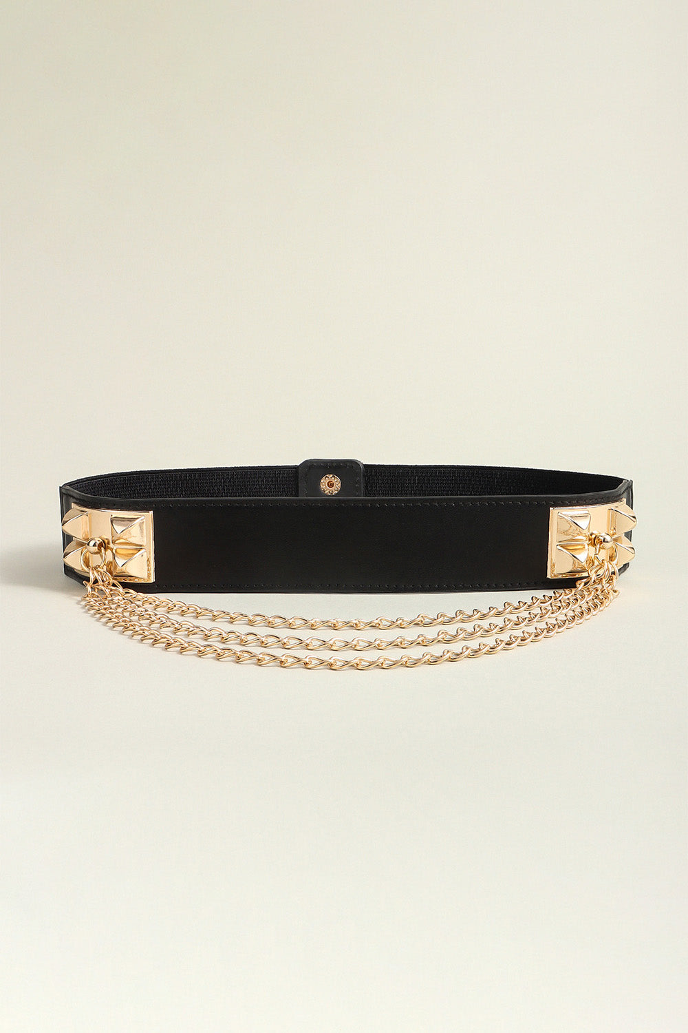 Elastic Belt with Chain -