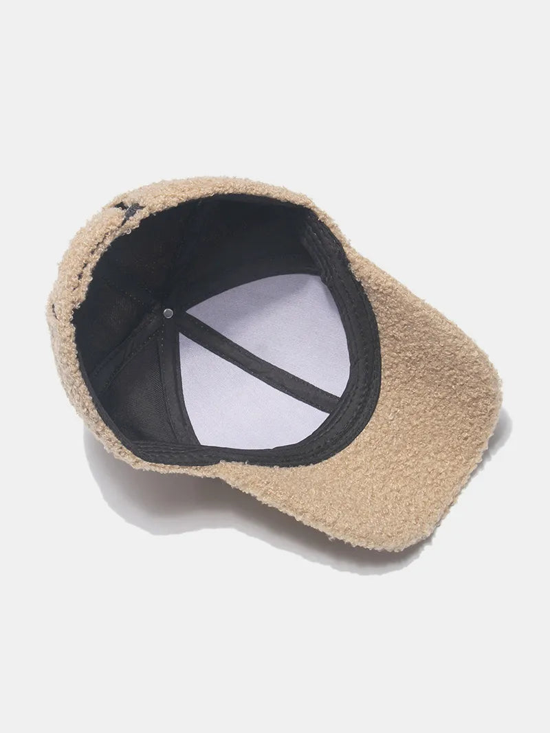Sherpa Solid Color Baseball Cap -