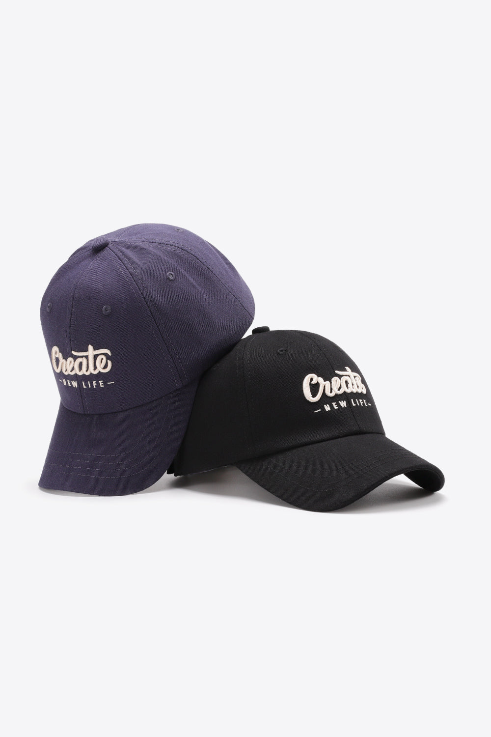 CREATE NEW LIFE Adjustable Cotton Baseball Cap -