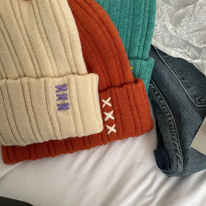 Knitted Beanie Hat -