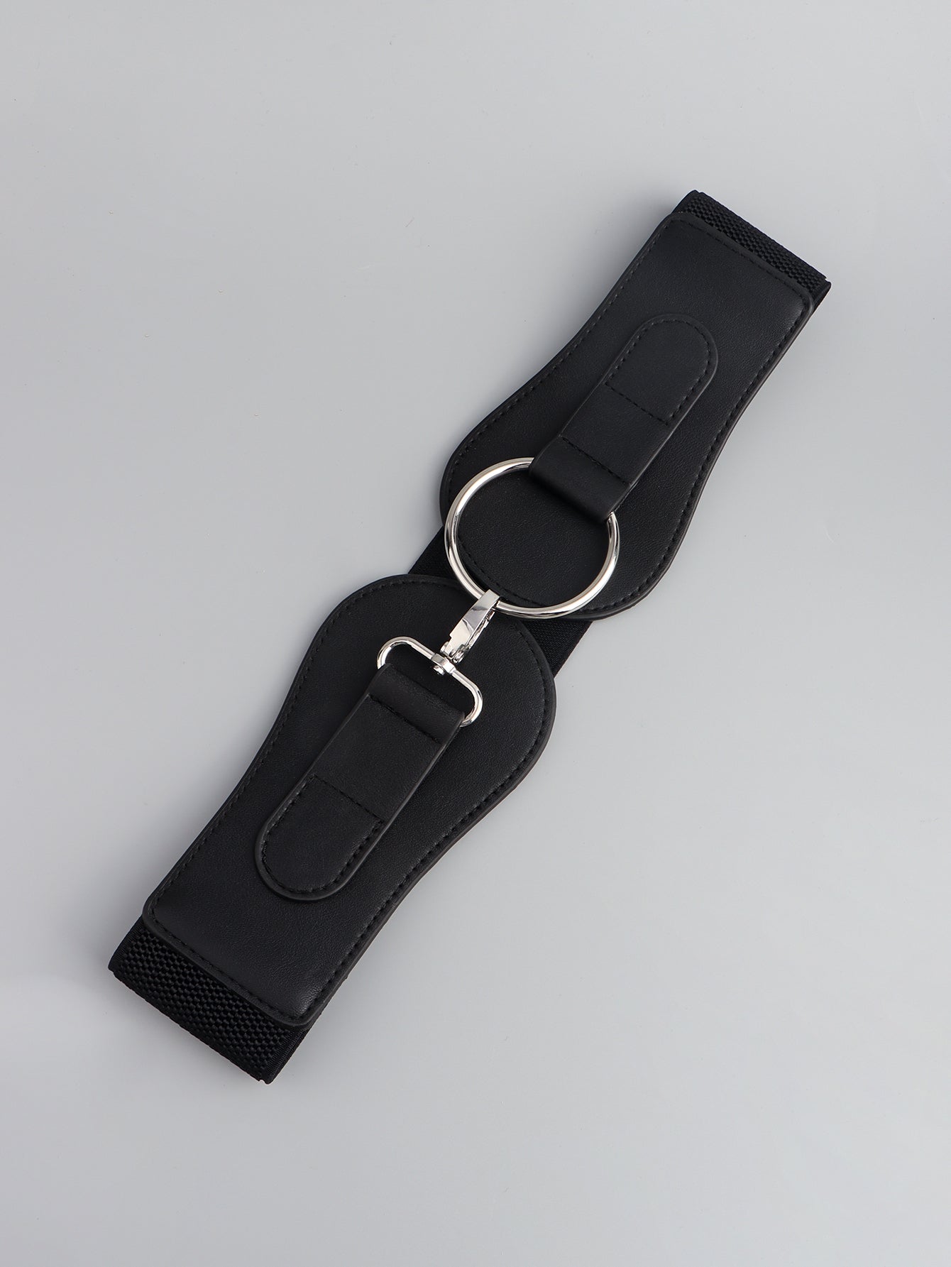 PU Elastic Wide Belt -